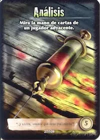 A card named Análisis