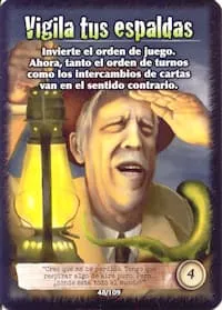 A card named Vigila tus espaldas